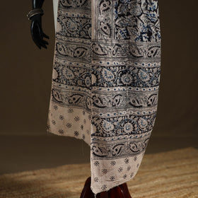 Kalamkari Hand Block Print Natural Dyed Cotton Dupatta 52