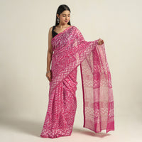 Batik Print Saree