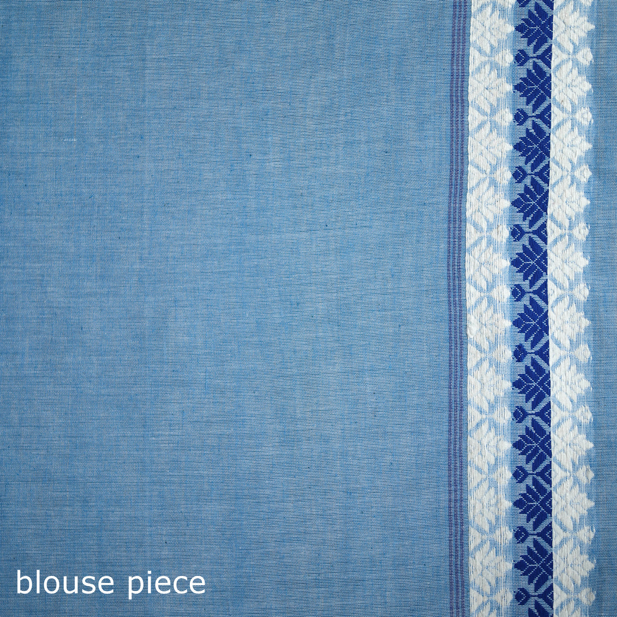 Silk Cotton Thread Buti Assam Pure Handwoven Saree with Blouse Piece 07