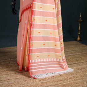 Silk Cotton Thread Buti Assam Pure Handwoven Saree 08