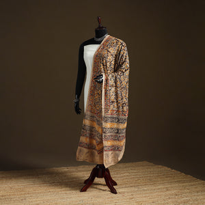 Kalamkari Hand Block Print Natural Dyed Cotton Dupatta 59
