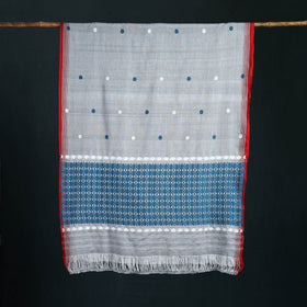 Silk Cotton Thread Buti Assam Pure Handwoven Saree 10