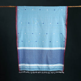 Silk cotton thread buti assam pure handwoven saree with blouse piece