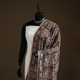 Kalamkari Hand Block Print Natural Dyed Cotton Dupatta 62