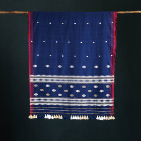 Silk Cotton Thread Buti Assam Pure Handwoven Saree with Blouse Piece 04