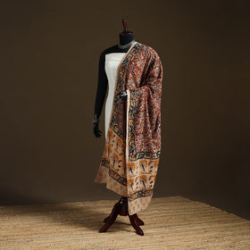 Kalamkari Hand Block Print Natural Dyed Cotton Dupatta 64