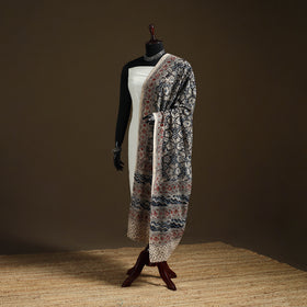 Kalamkari Hand Block Print Natural Dyed Cotton Dupatta 67