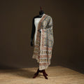 Kalamkari Hand Block Print Natural Dyed Cotton Dupatta 68