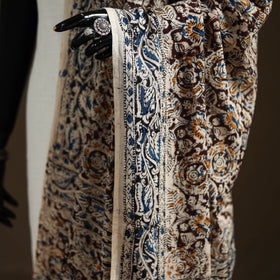 Kalamkari Hand Block Print Natural Dyed Cotton Dupatta 69