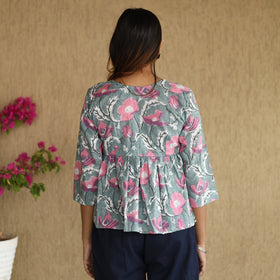 sanganeri crop top