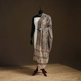 Kalamkari Hand Block Print Natural Dyed Cotton Dupatta 72