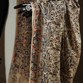 Kalamkari Hand Block Print Natural Dyed Cotton Dupatta 72