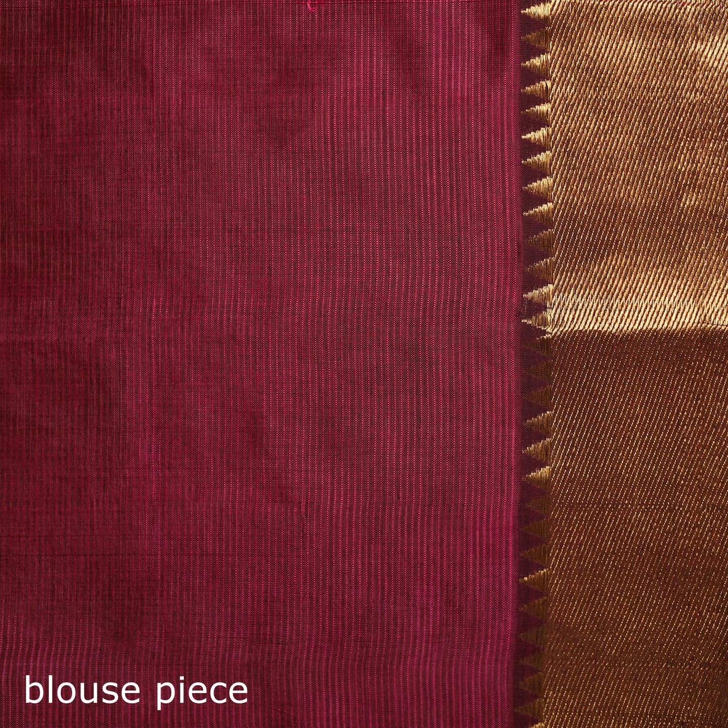 Green - Pure Handwoven Mangalagiri Silk Cotton Pattu Saree with Zari Border 19