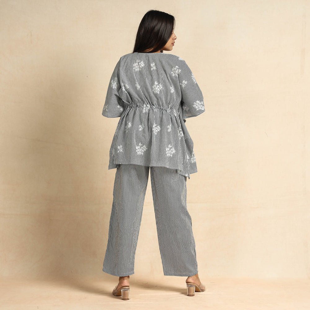 block print night suit