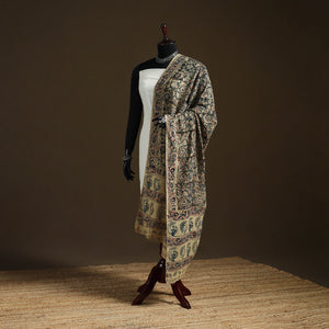 Kalamkari Hand Block Print Natural Dyed Cotton Dupatta 76