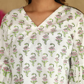 sanganeri crop top