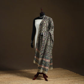 Kalamkari Hand Block Print Natural Dyed Cotton Dupatta 81