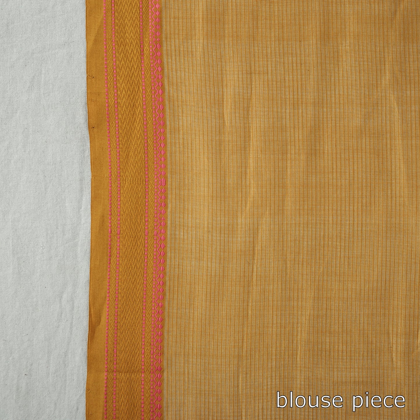 Orange - Traditional Maheshwari Silk Handloom Zari Work Saree 23