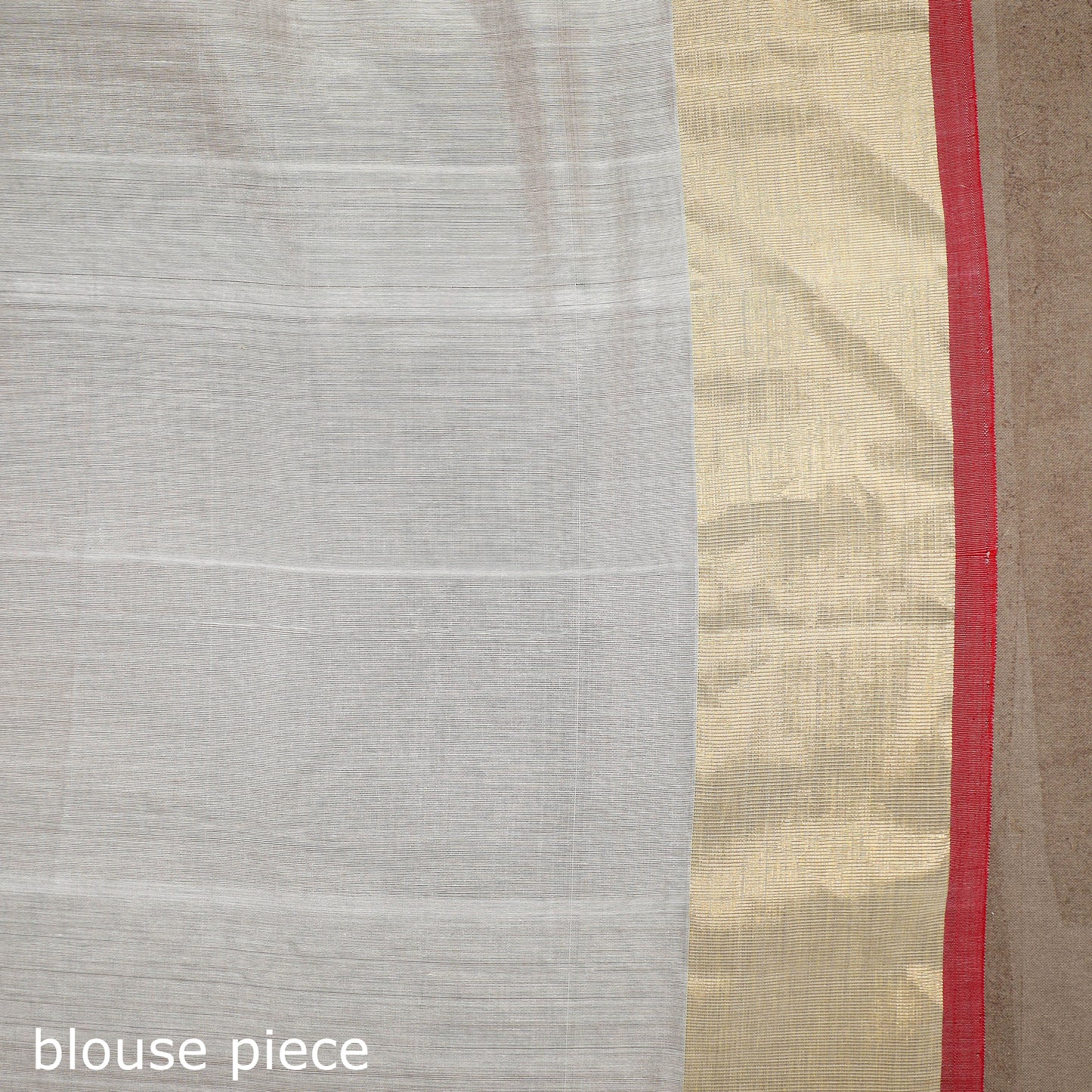 White - handloom zari work chanderi silk saree 23