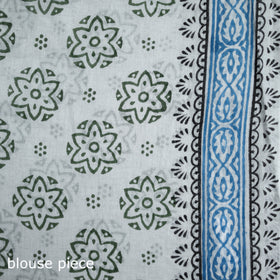 Sanganeri Hand Block Print Pure Mul Cotton Ready To Wear Saree 60