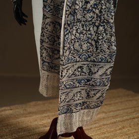 Kalamkari Hand Block Print Natural Dyed Cotton Dupatta 83