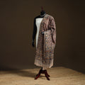 Kalamkari Hand Block Print Natural Dyed Cotton Dupatta 85