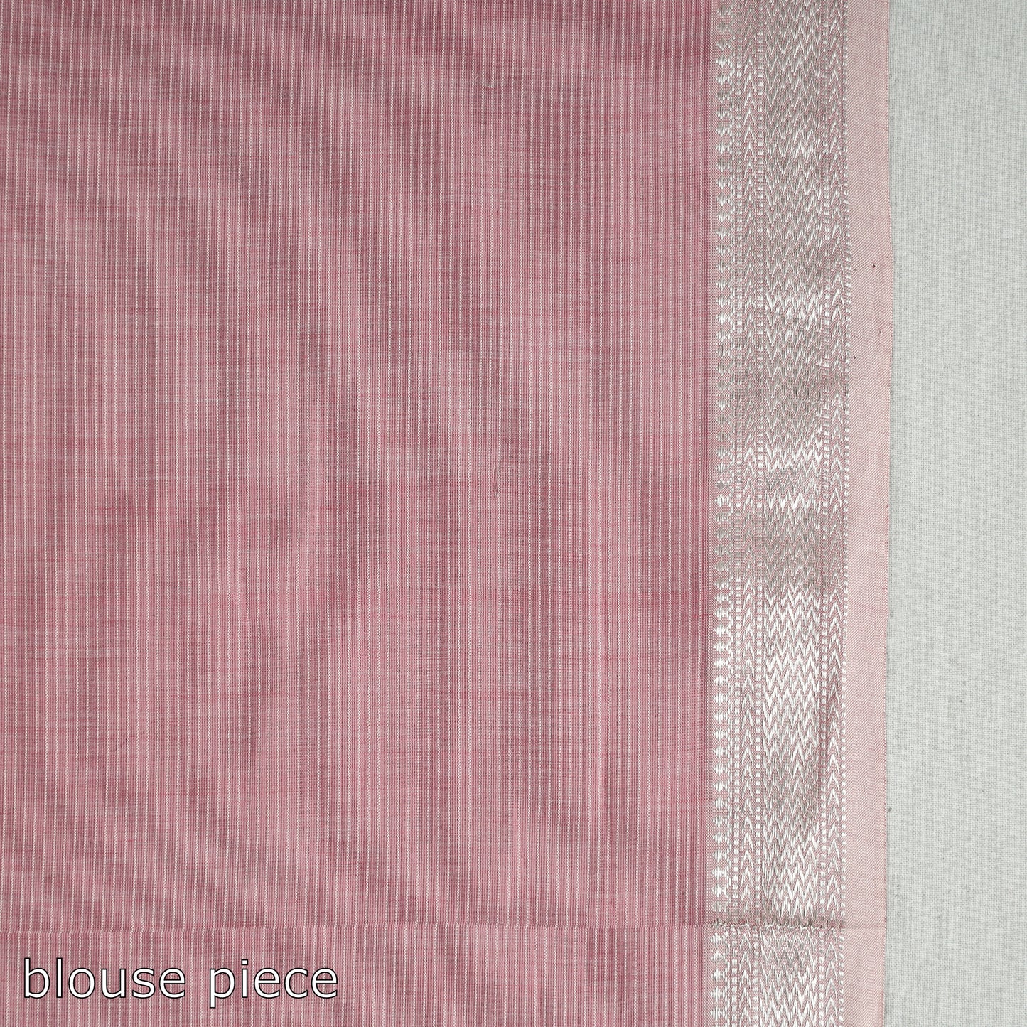 Pink - Traditional Maheshwari Silk Handloom Zari Work Saree 26