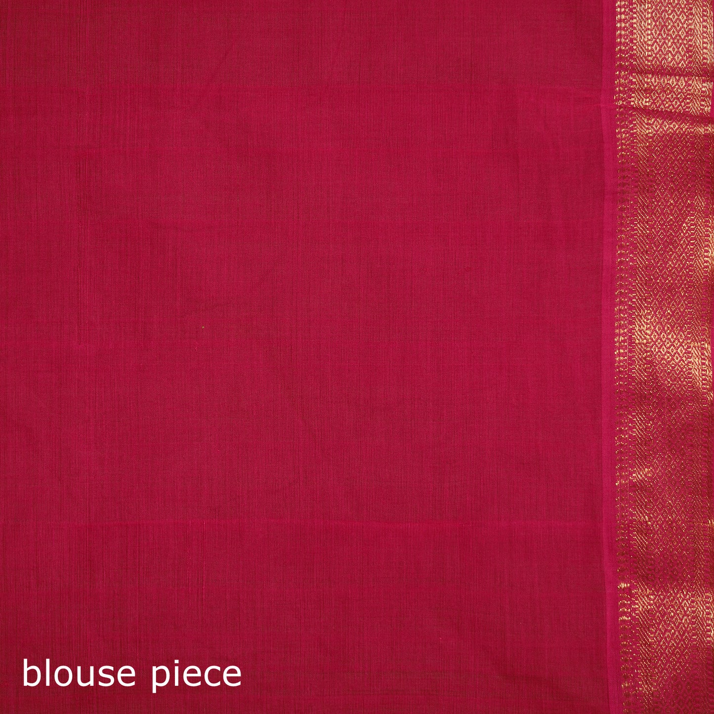 Pink - Pure Handwoven Mangalagiri Cotton Saree with Nizam Zari Border 31