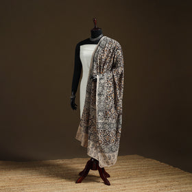 Kalamkari Hand Block Print Natural Dyed Cotton Dupatta 91