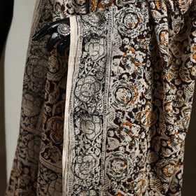 Kalamkari Hand Block Print Natural Dyed Cotton Dupatta 91