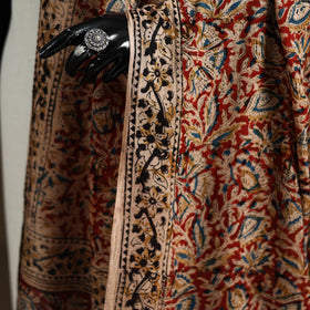 Kalamkari Hand Block Print Natural Dyed Cotton Dupatta 93