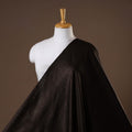 Black - vidarbha tussar x katia silk handloom fabric 07