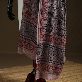 Kalamkari Hand Block Print Natural Dyed Cotton Dupatta 94