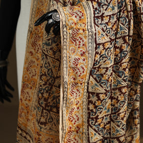Kalamkari Hand Block Print Natural Dyed Cotton Dupatta 96