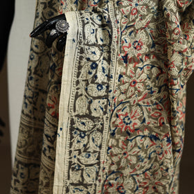 Kalamkari Hand Block Print Natural Dyed Cotton Dupatta 97
