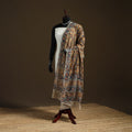 Kalamkari Hand Block Print Natural Dyed Cotton Dupatta 98