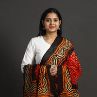 Red - Kutch Tie-Dye Cotton Bandhani Dupatta 22