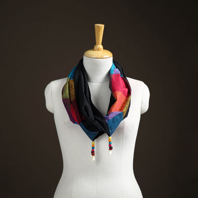 Plain Cotton Scarf with Latkan 14