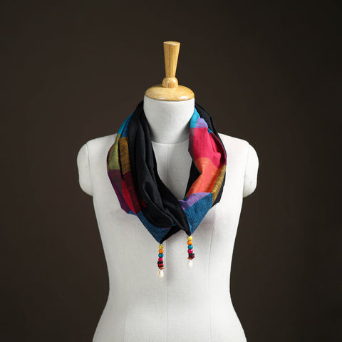 Plain Cotton Scarf with Latkan 14