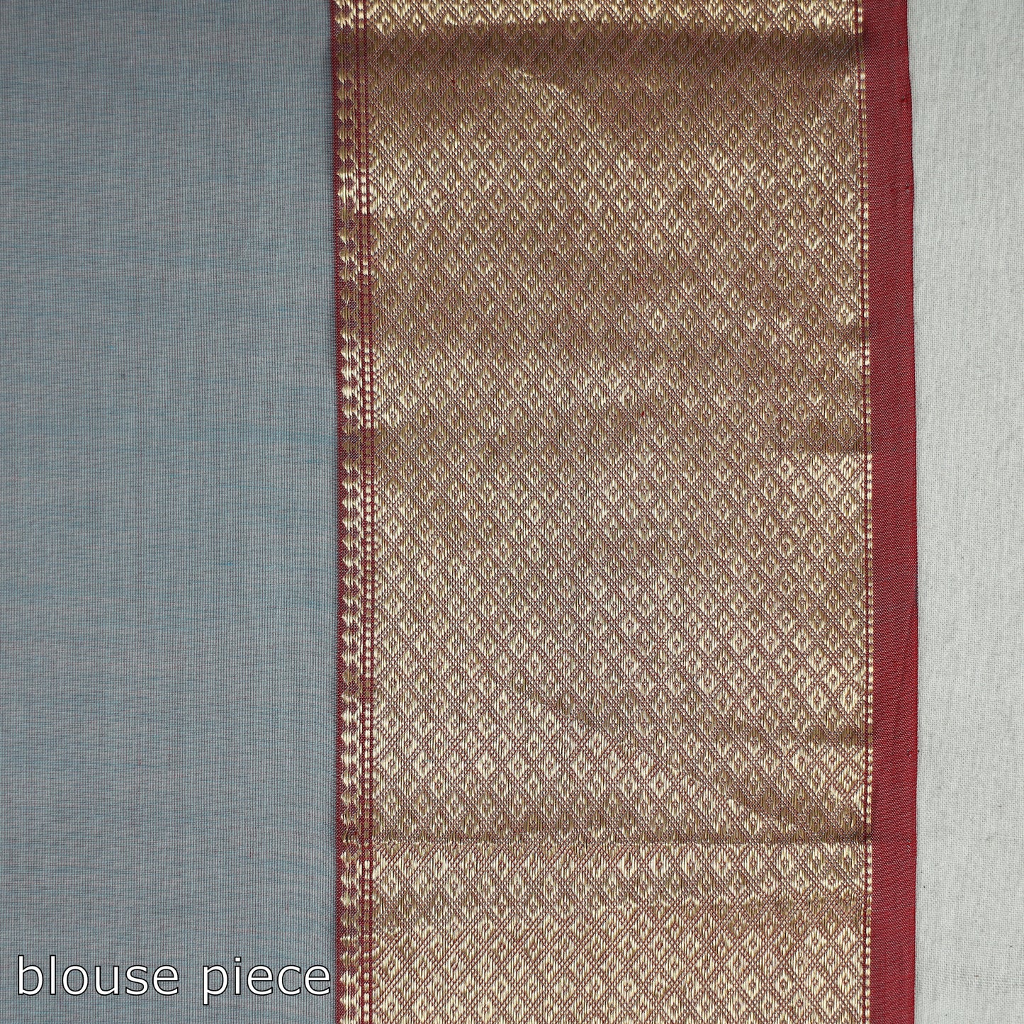 Blue - Traditional Maheshwari Silk Handloom Zari Work Saree 33