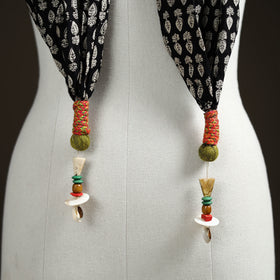 Bagru Block Print Scarf With Latkan 15
