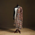 Kalamkari Hand Block Print Natural Dyed Cotton Dupatta 101