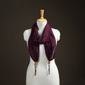 Plain Cotton Scarf with Latkan 17