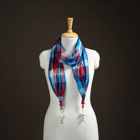 Plain Cotton Scarf with Latkan 18