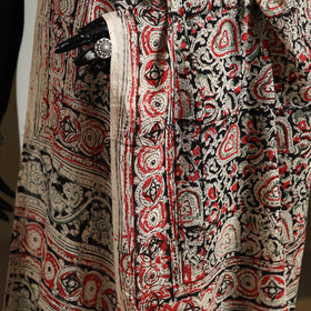 Kalamkari Hand Block Print Natural Dyed Cotton Dupatta 103