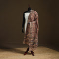 Kalamkari Hand Block Print Natural Dyed Cotton Dupatta 104
