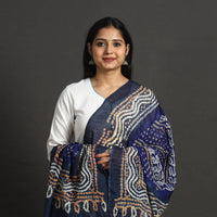 Blue - Kutch Tie-Dye Cotton Bandhani Dupatta 28