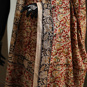 Kalamkari Hand Block Print Natural Dyed Cotton Dupatta 105