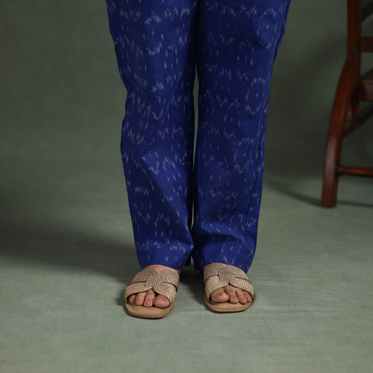 Pochampally Ikat Cotton Night Suit Set for Women 13