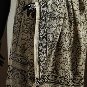 Kalamkari Hand Block Print Natural Dyed Cotton Dupatta 109